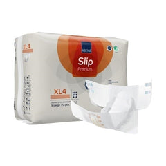 Abena Slip Premium XL4 with edge protection for secure daily containment.