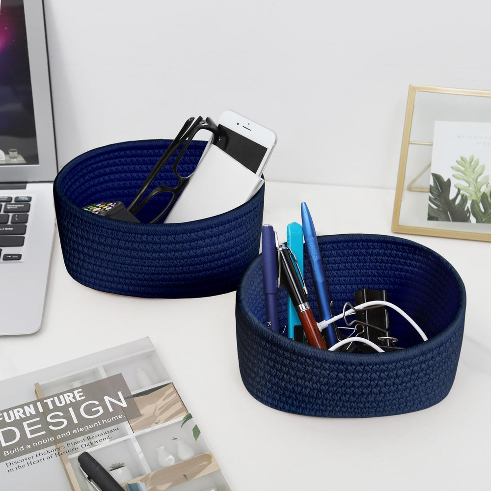 ABenkle bathroom counter storage for cosmetics and small items