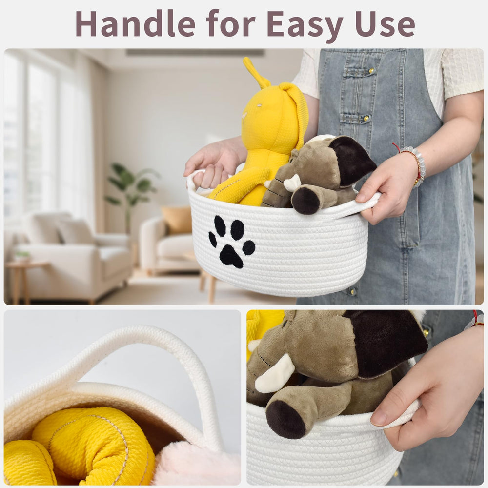 ABenkle bathroom towel-basket organizes essentials with soft weave