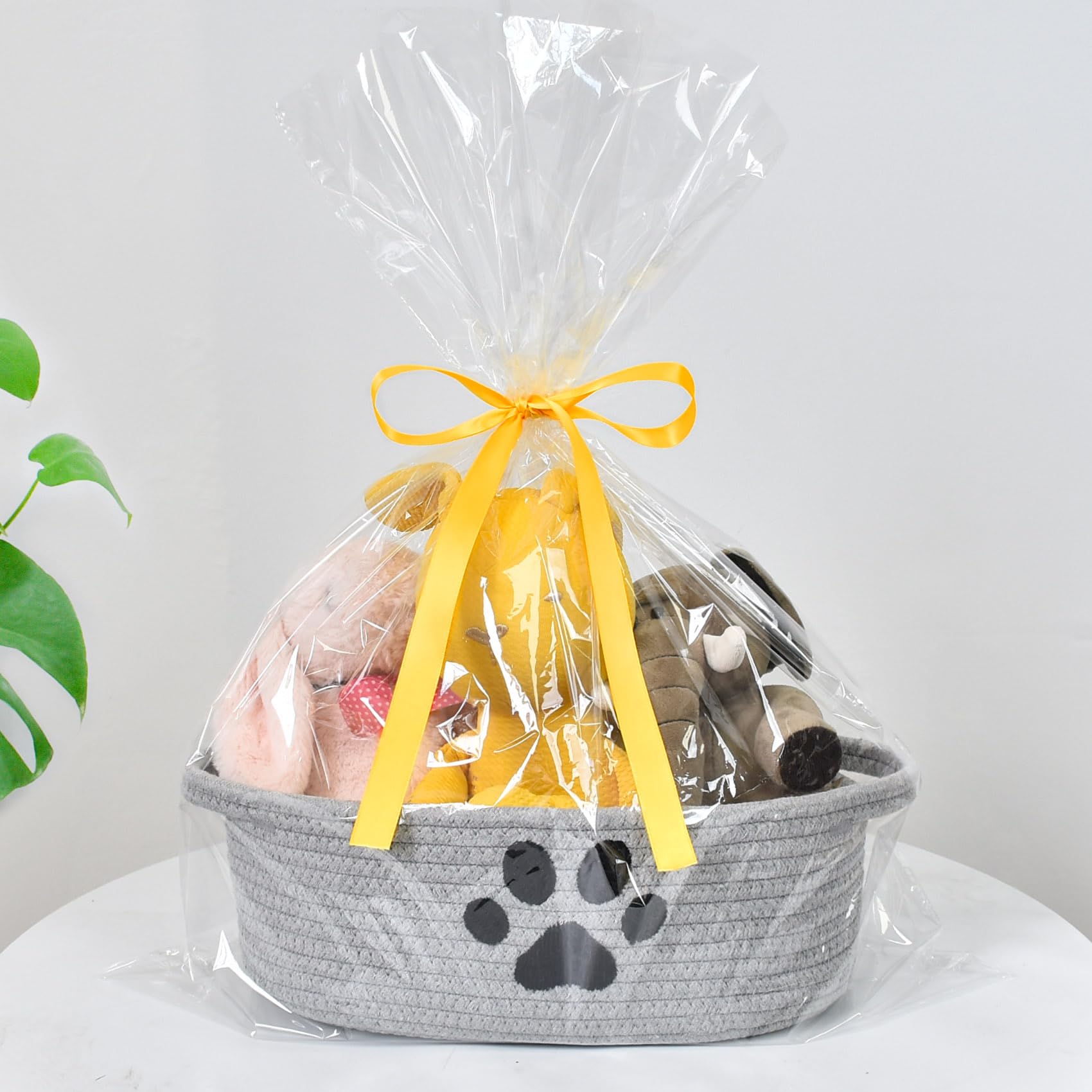 ABenkle nursery decorative storage basket blends Boho chic with practical organization