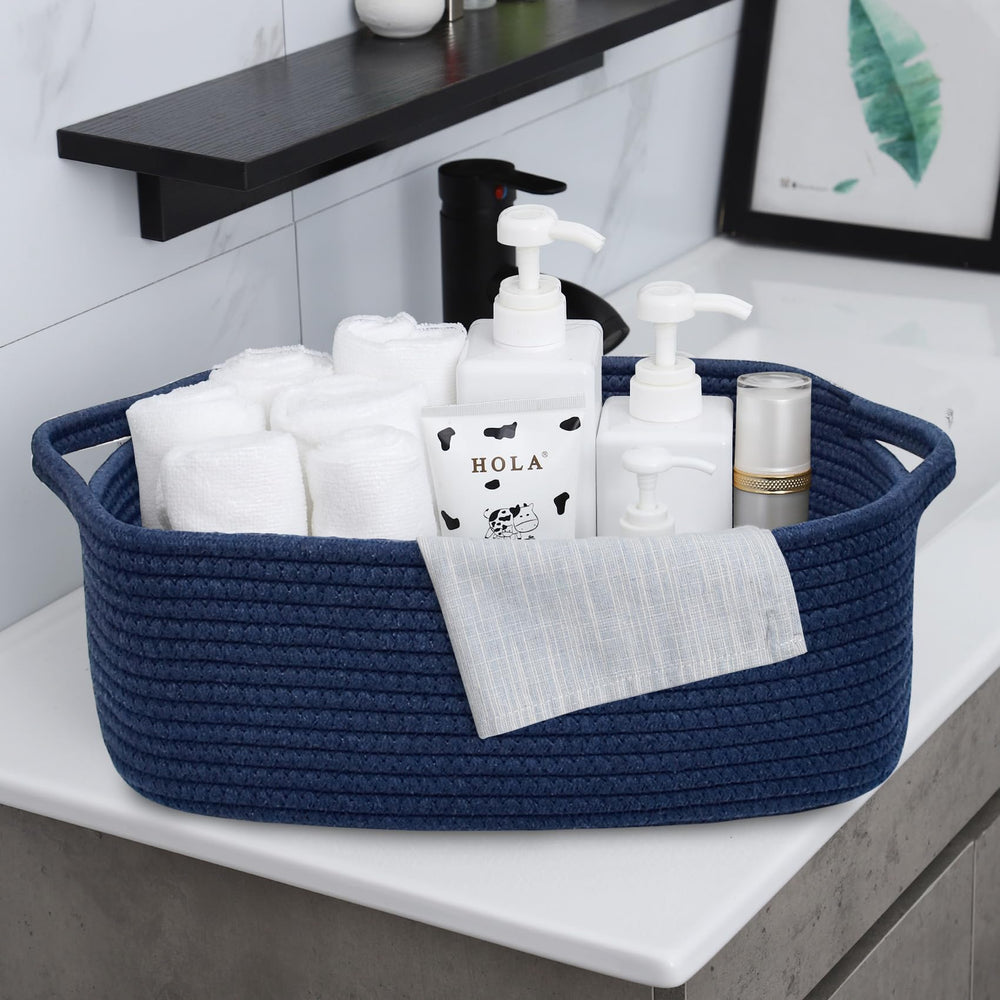 ABenkle storage basket filled with toys demonstrates versatile kid-friendly organization