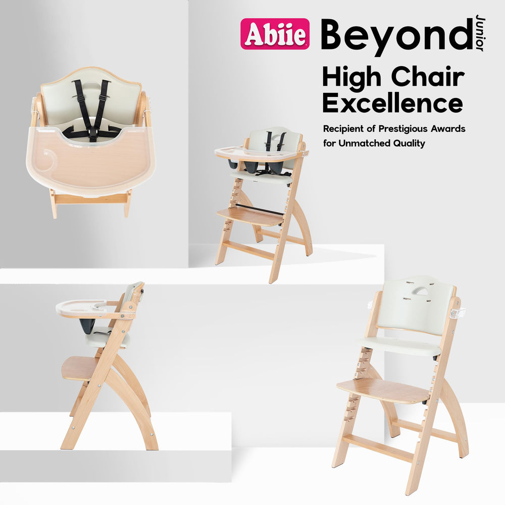 Abiie Beyond Junior durable wood with hygienic design and warranty.