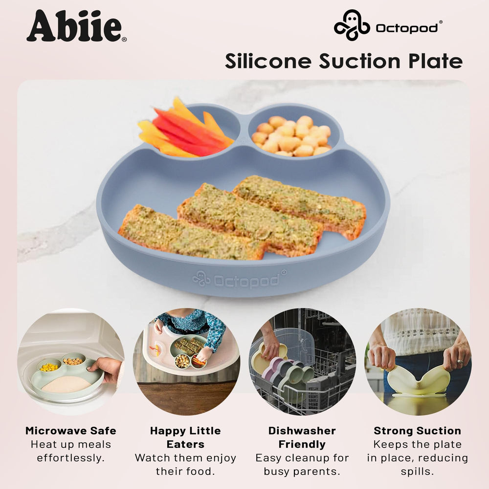 Microwave-safe Abiie Octopod Frog dish ready for quick warming