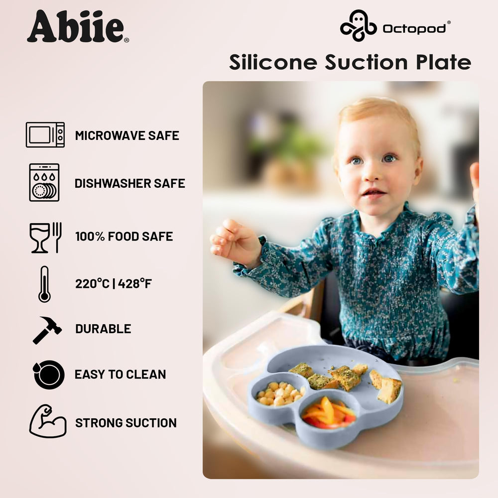 Sage-green Abiie Octopod Frog dish emphasizes color and safety