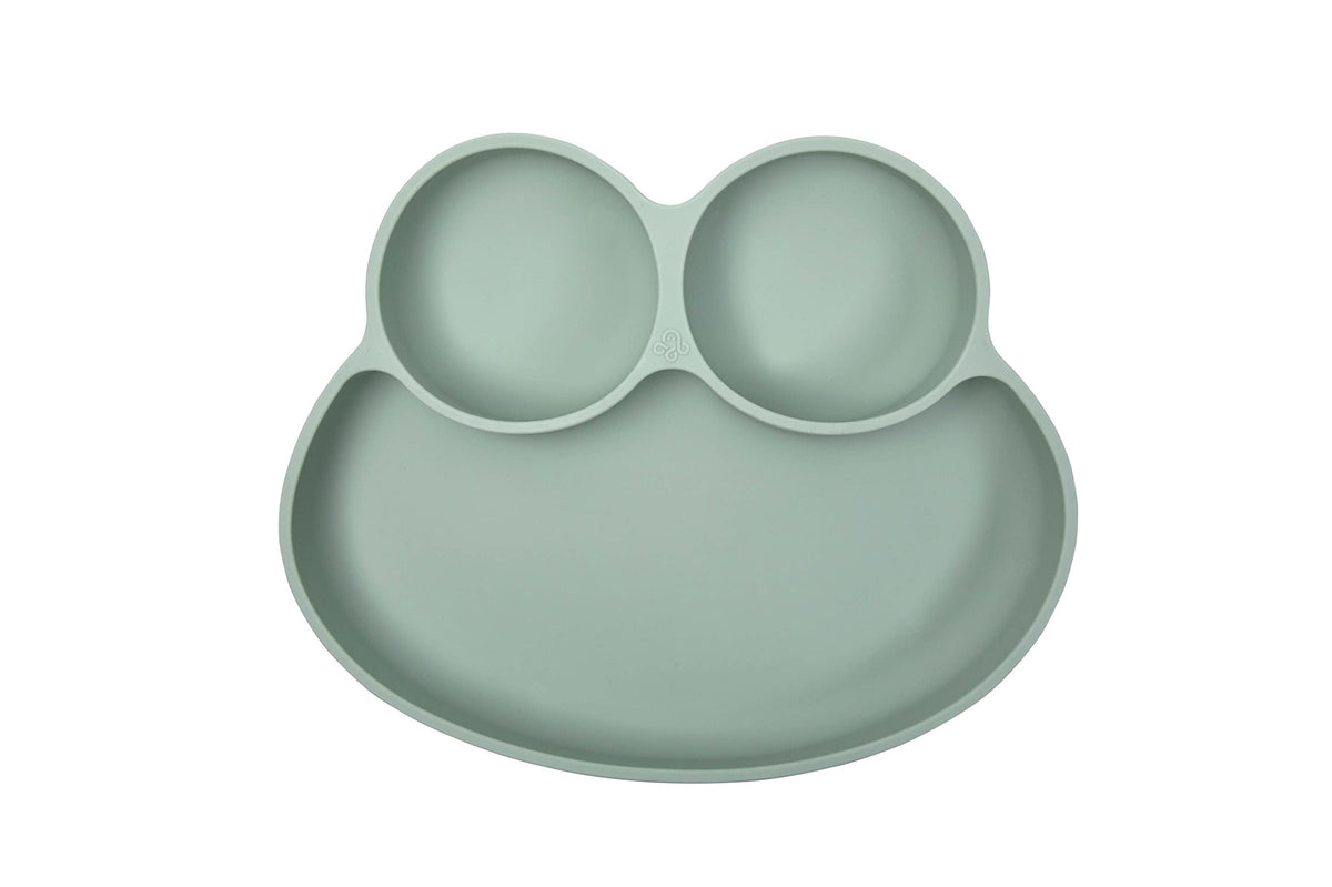 Abiie Octopod Frog suction dish on counter grants mess-free meals