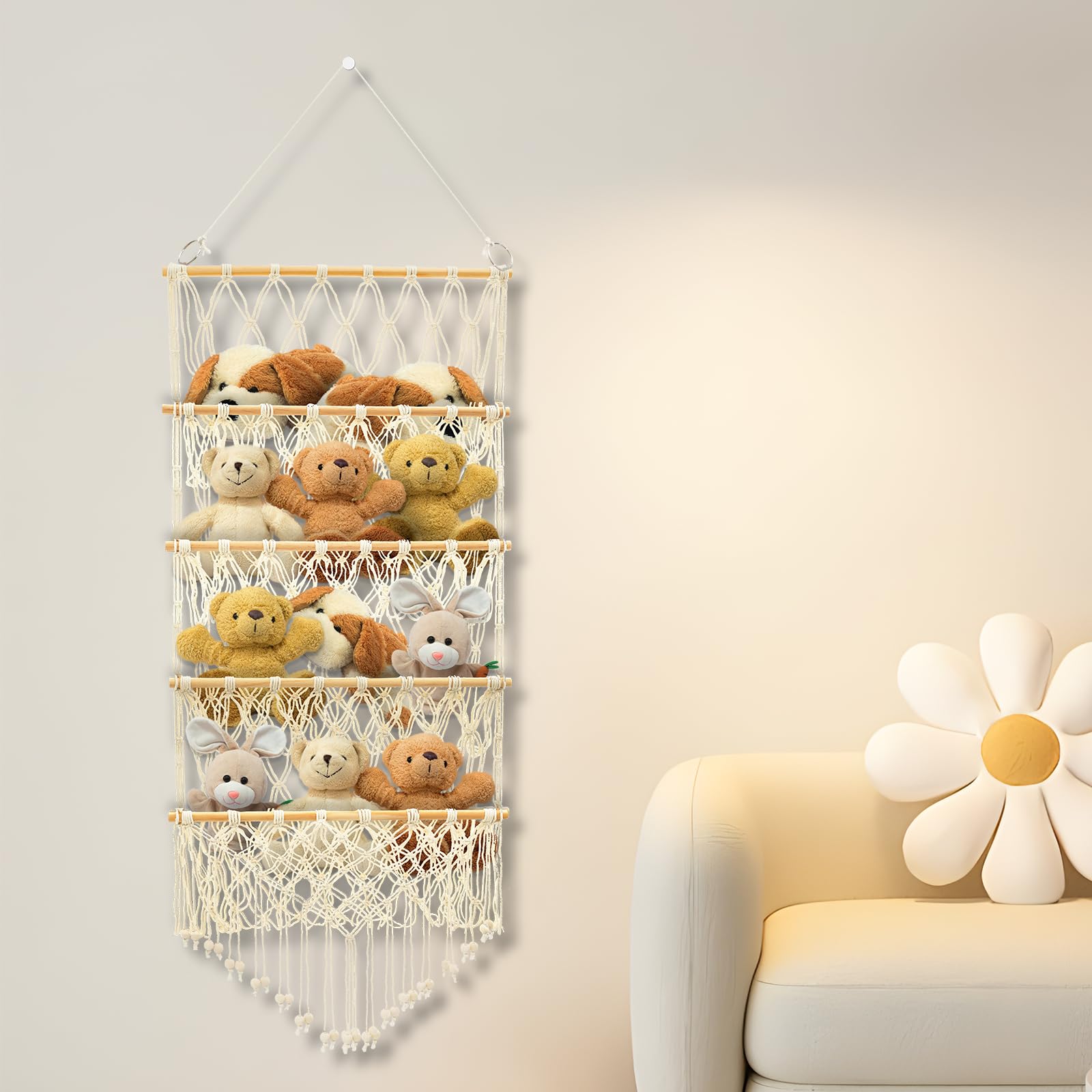 Abizarch space-saving vertical shelf suits nurseries and classrooms