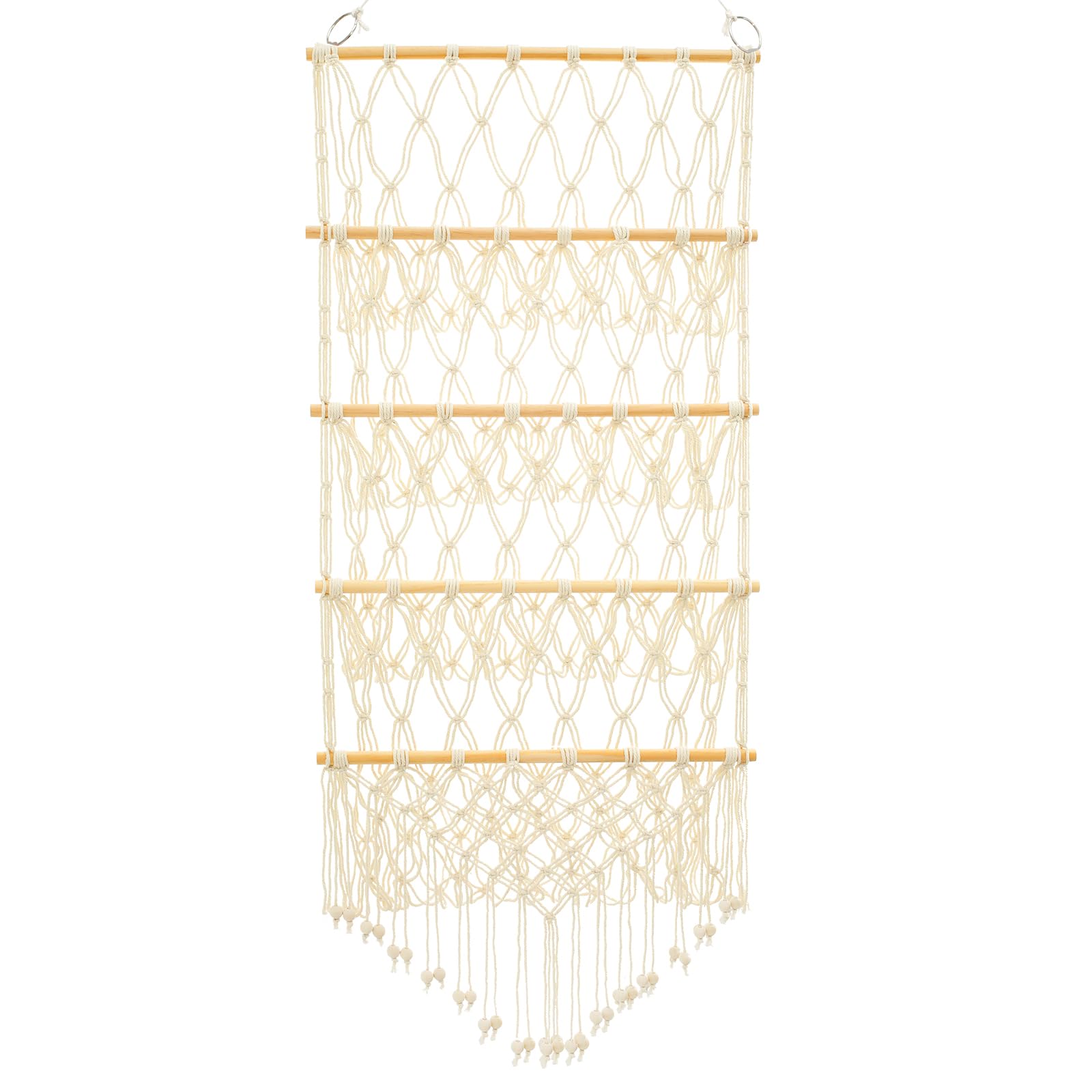 Abizarch sturdy hanging nursery organizer prevents dropped toys during cleanup