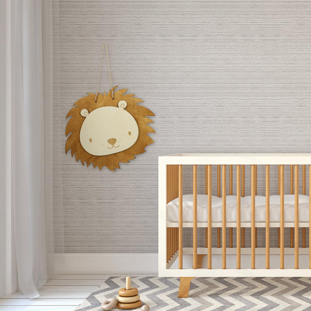 ABOOFAN charming cartoon lion pendant adds warmth to walls.