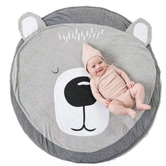 ABREEZE animal-design baby play surface; fosters imaginative play in a cozy space