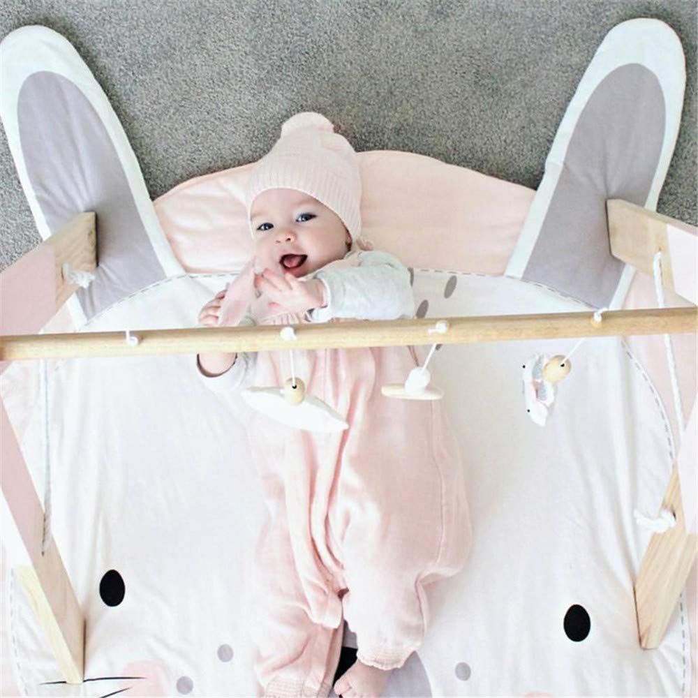 ABREEZE cartoon rabbit design, adds charming nursery decor and soft play area