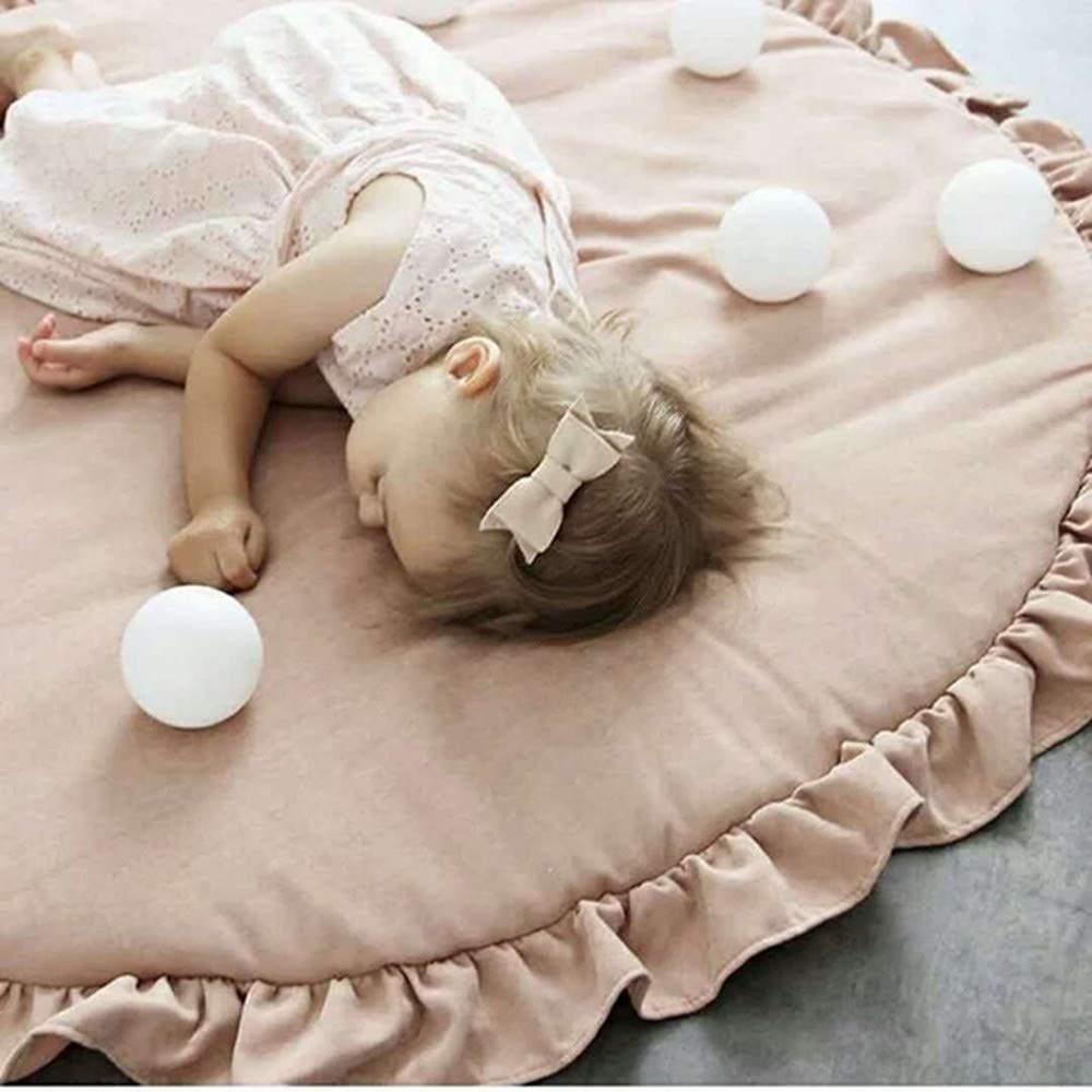 ABREEZE lightweight play mat portable for storage and travel