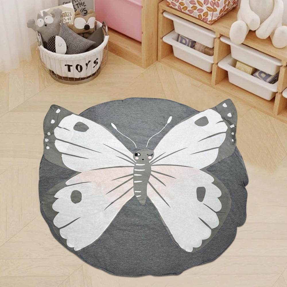 ABREEZE unisex baby mat with butterfly motif suitable for all children.