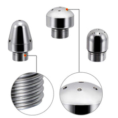 ABSOK nozzle shower delivers wider water coverage for gentle irrigation