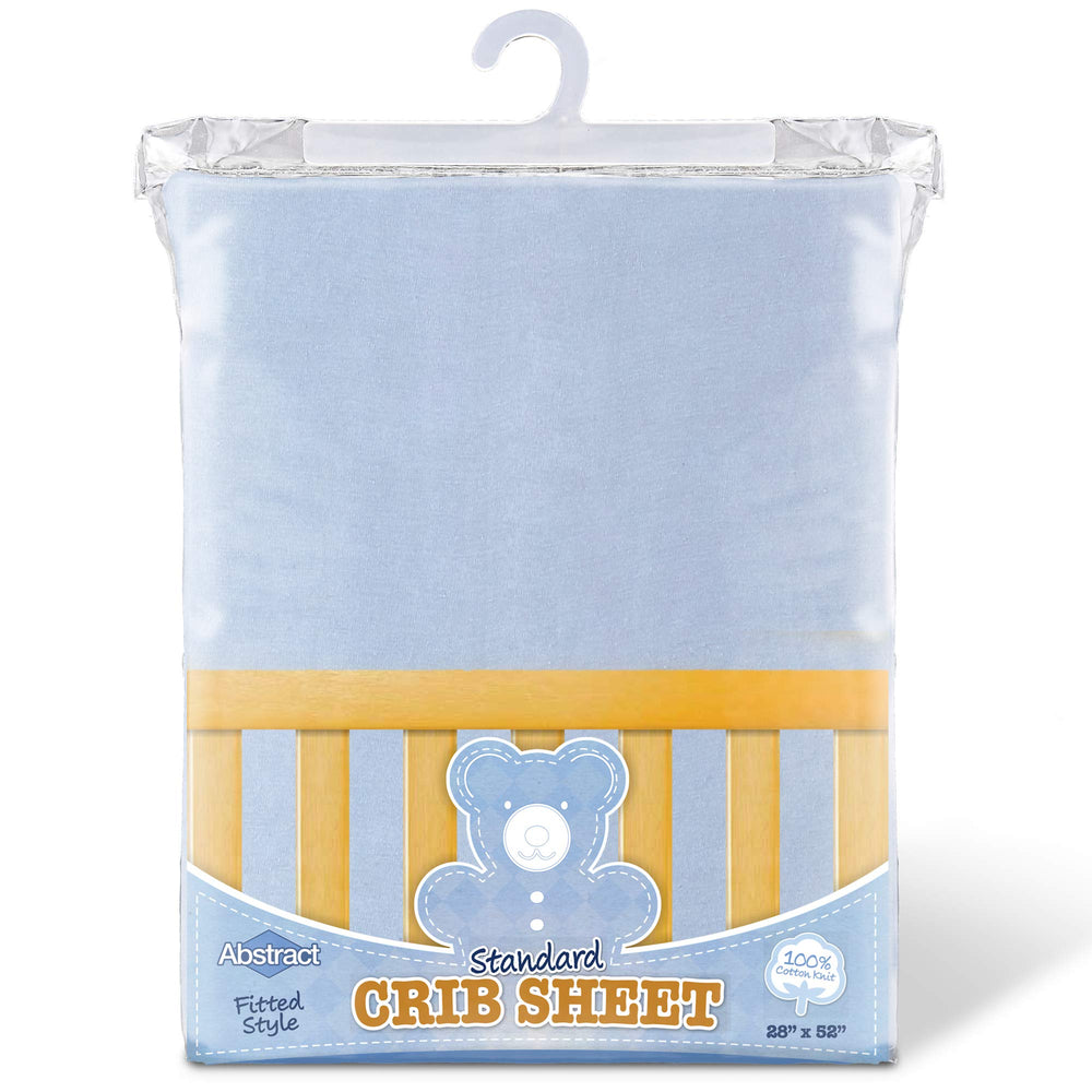 Abstract portable crib 24x38 fitted sheet fits compact cribs securely.