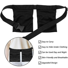 Abvsdu dual drain bottle pockets keeping two bottles organized.