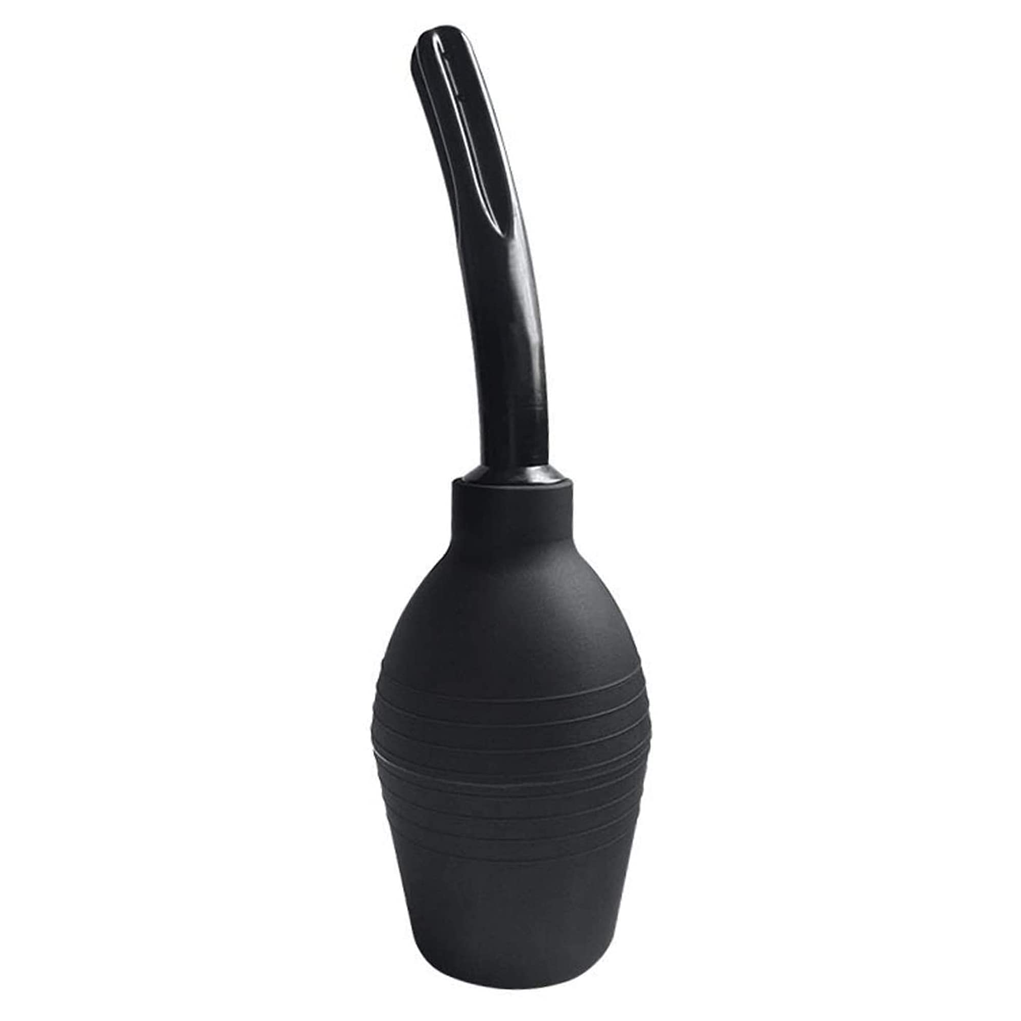 Abyclean anal douche bulb front view shows compact, BPA-free design for simple home cleansing.
