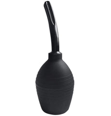 Abyclean anal douche bulb black assembled for convenient at-home cleansing