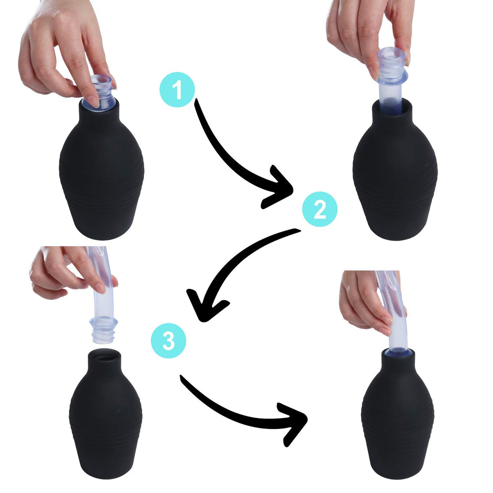 Abyclean easy cleaning steps help maintain hygiene after each session.