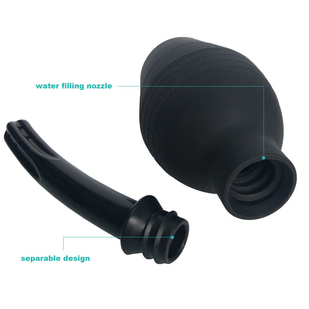 Abyclean easy-grip ergonomic design promotes comfortable handling during at-home use.