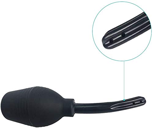 Abyclean separate bulb and syringe enable flexible at-home cleansing routines.