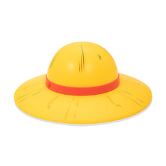 ABYSTYLE One Piece Straw Hat Lamp front view shows a compact desk-friendly design