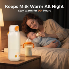 ACABEA fast-heating design quickly warms milk.