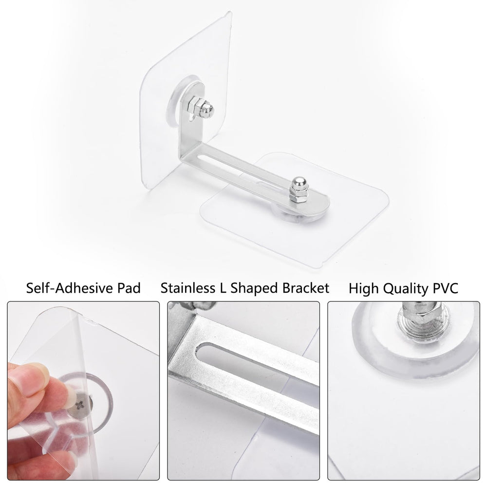 AccEncyc installation process without tools, showing quick setup and wall-friendly design.