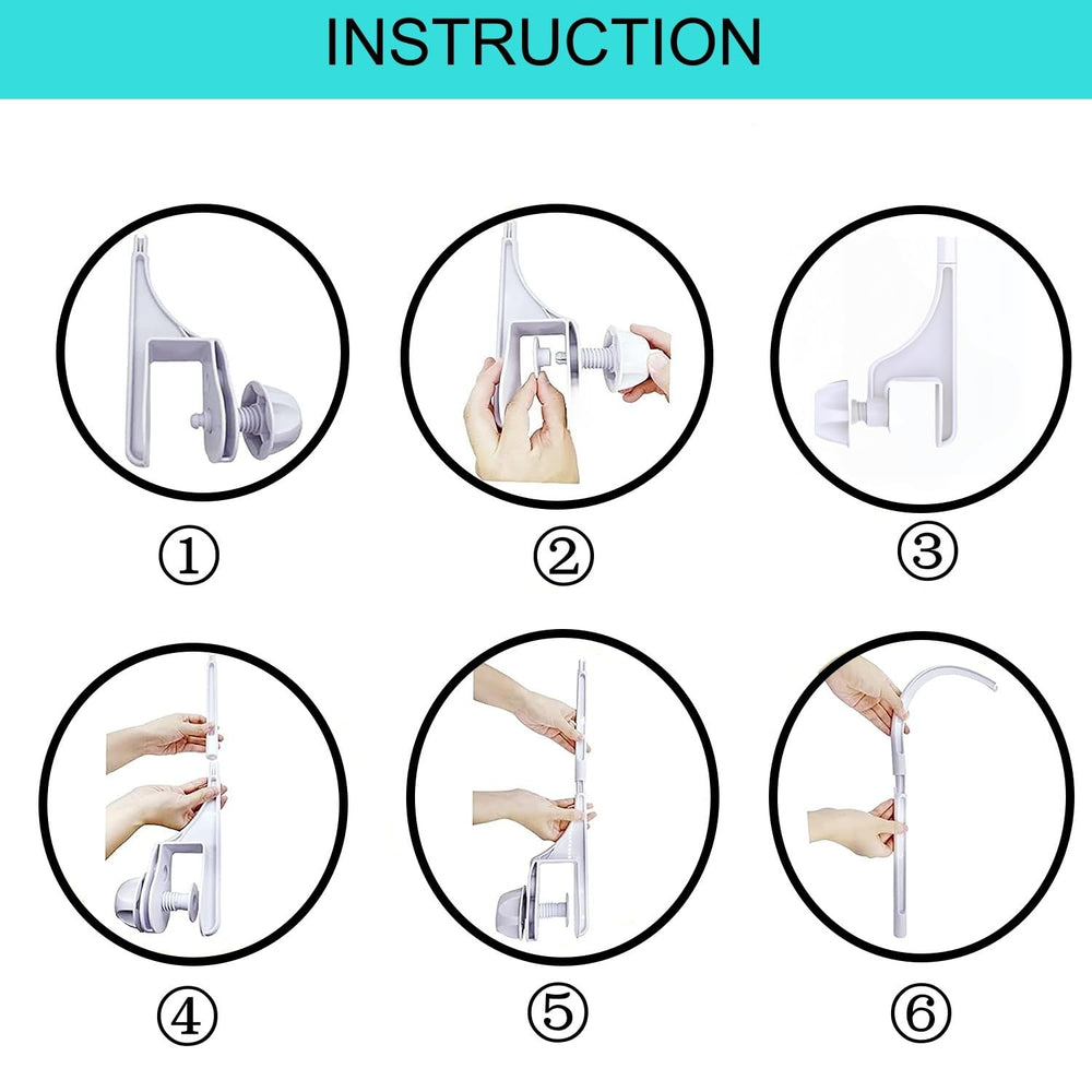 Accfore crib mobile arm fits most cribs for versatile placement.
