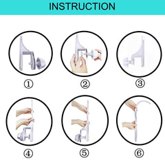 Accfore crib mobile arm fits most cribs for versatile placement.