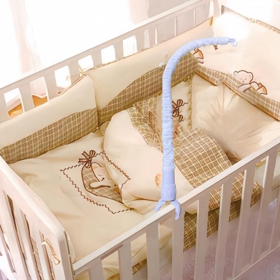 Accfore portable crib mobile hanger for versatile travel or home use