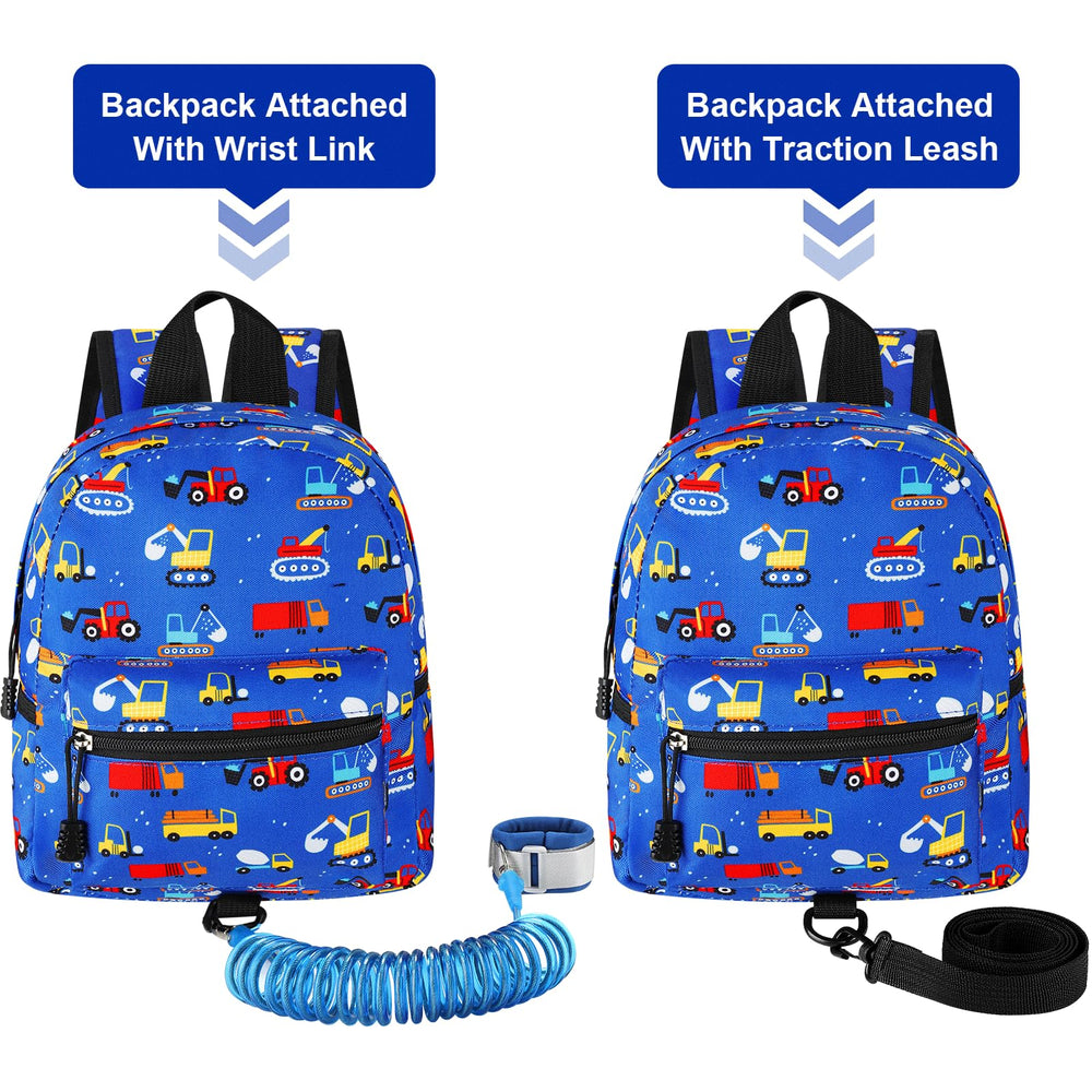 Accmor 2-in-1 backpack and leash, ideal for airport and zoo excursions.