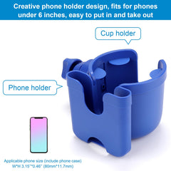 Accmor 360-degree rotation clamp for flexible mounting positions.
