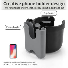 Accmor 360-degree rotation clamp enabling flexible positioning on bars.