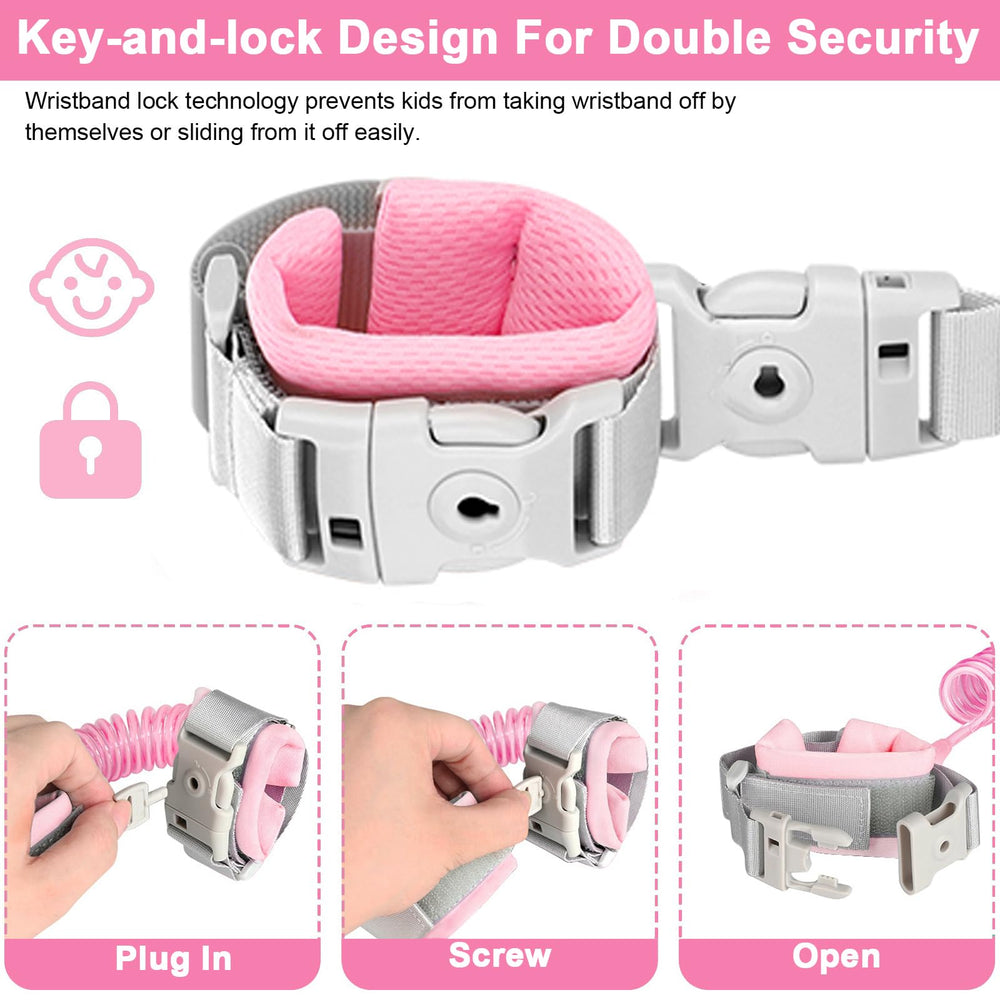 Accmor 360-degree swivel head design prevents tangling when kids move.