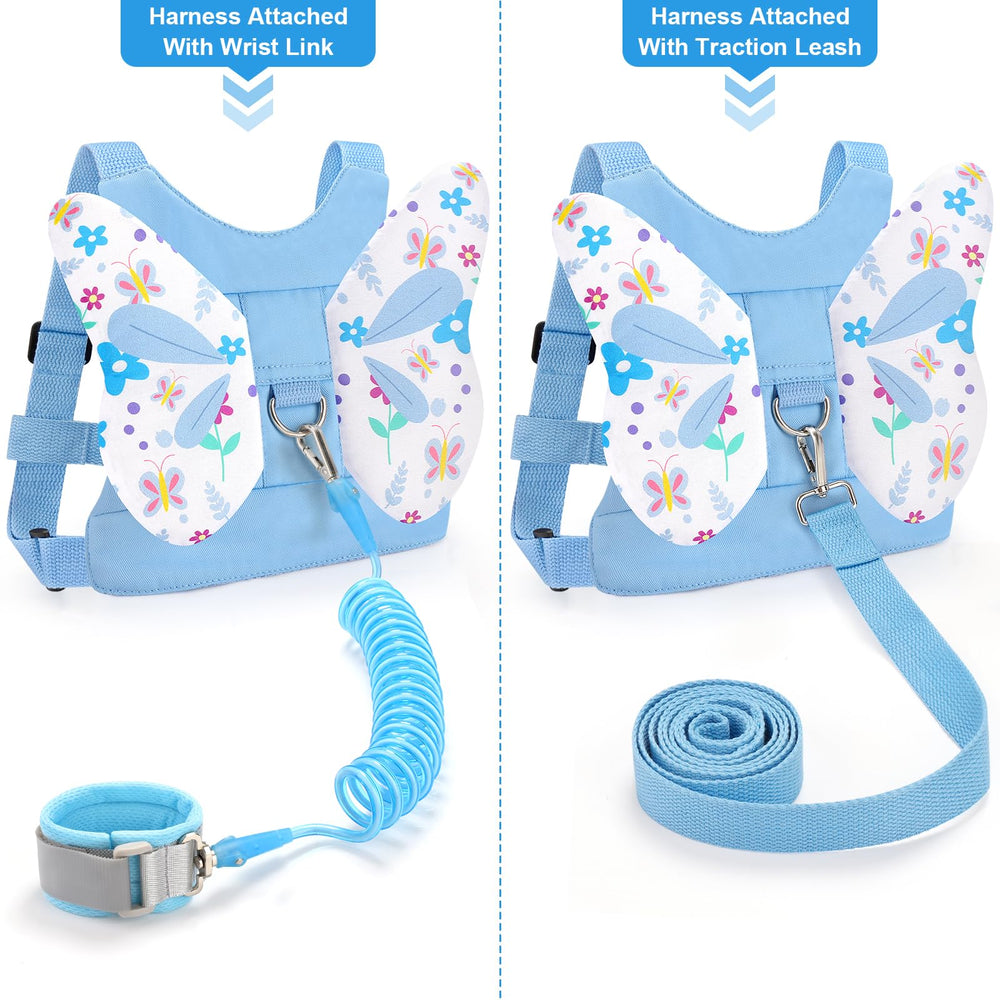 Accmor 3 in 1 harness shows soft cotton shoulder straps for comfort