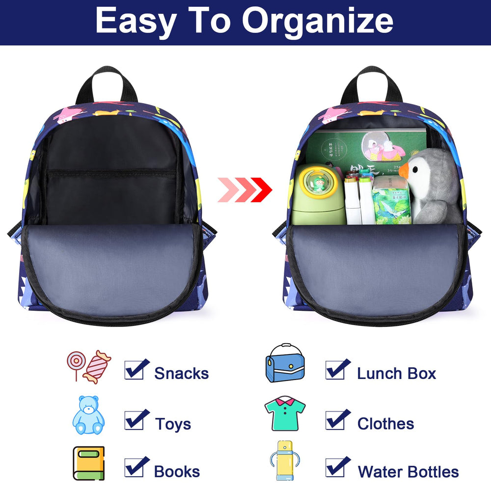 Dinosaur-themed Accmor backpack offers four use modes for flexible supervision.