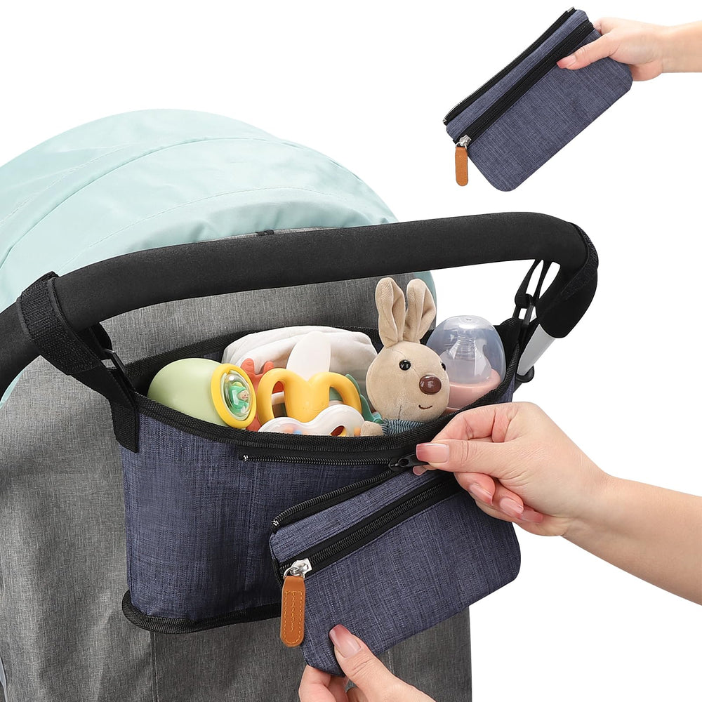 Accmor adjustable Velcro strap facilitates secure, versatile stroller installation
