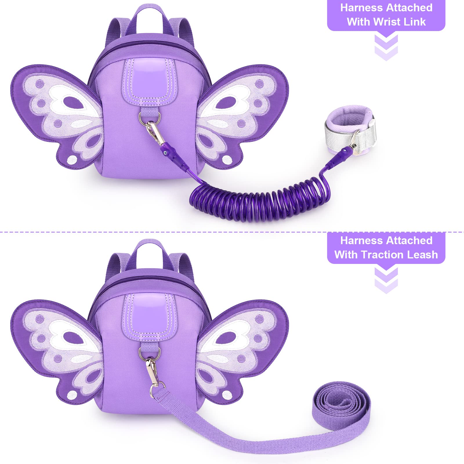 Accmor anti-lost wrist link back features four modes for flexible use.