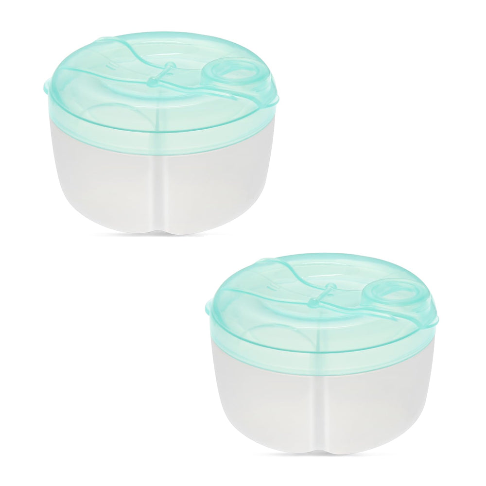 Accmor baby formula dispenser with rotating cover for on-the-go use