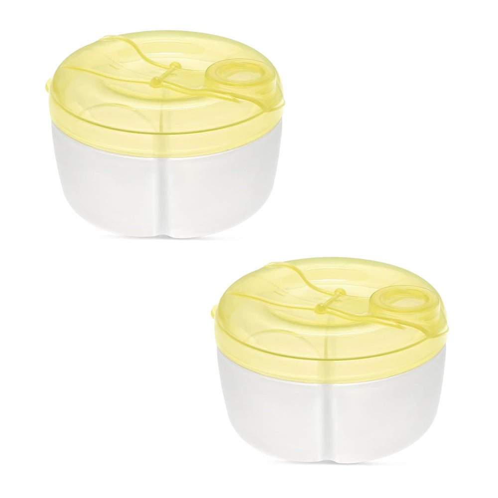 Accmor baby formula dispenser on the go for quick night feeds.