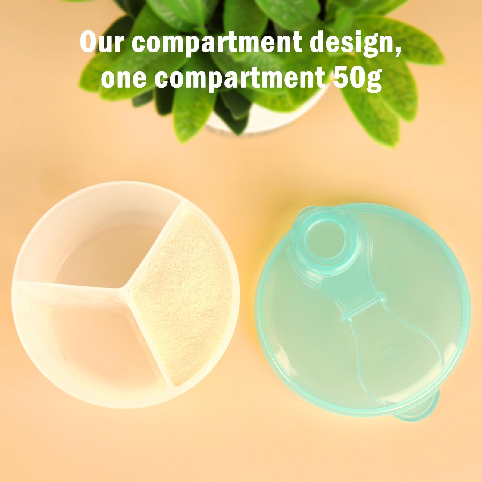 Accmor compact dispenser doubles as snack storage during travel