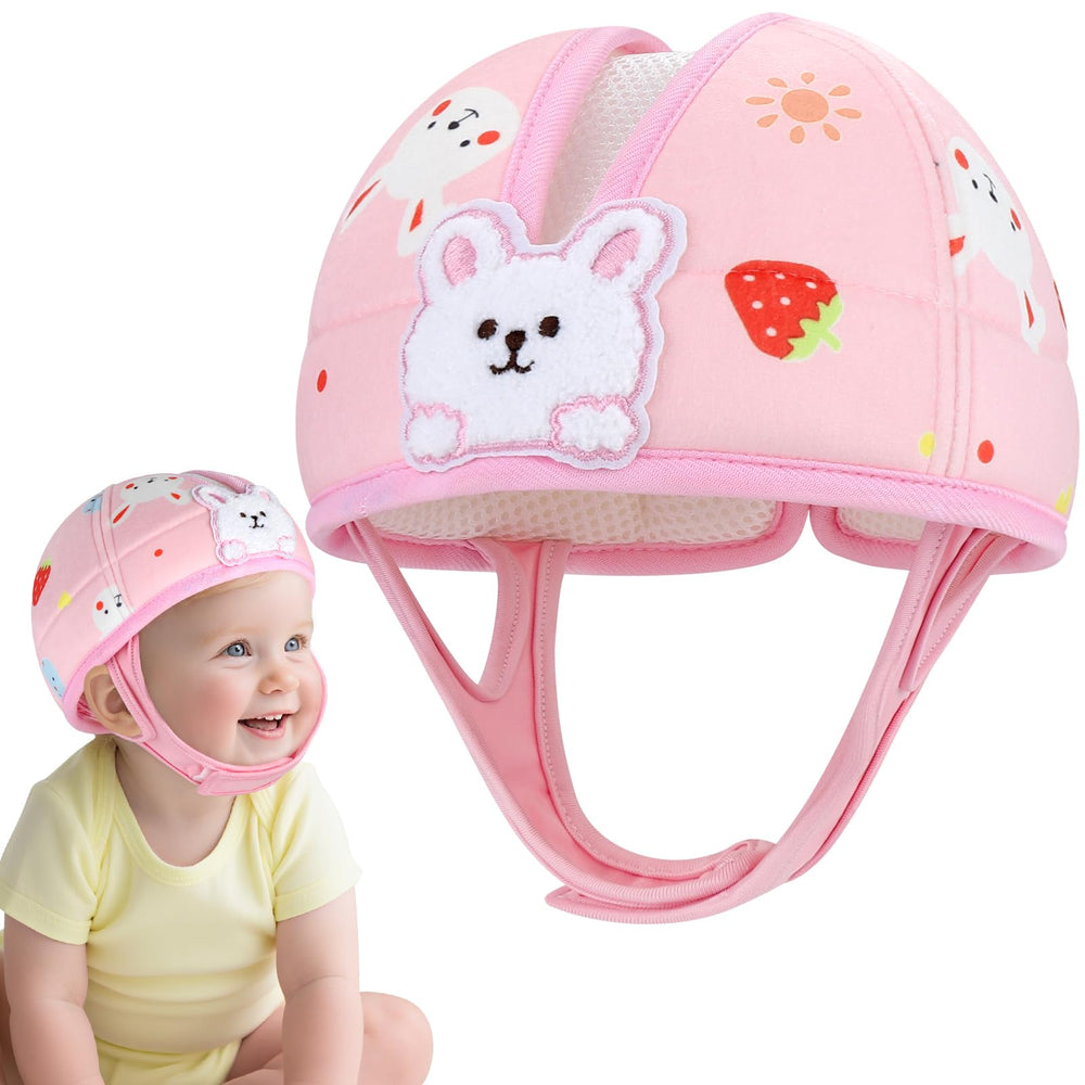 Accmor Baby Head Protector shows 360-degree protection for active toddlers.
