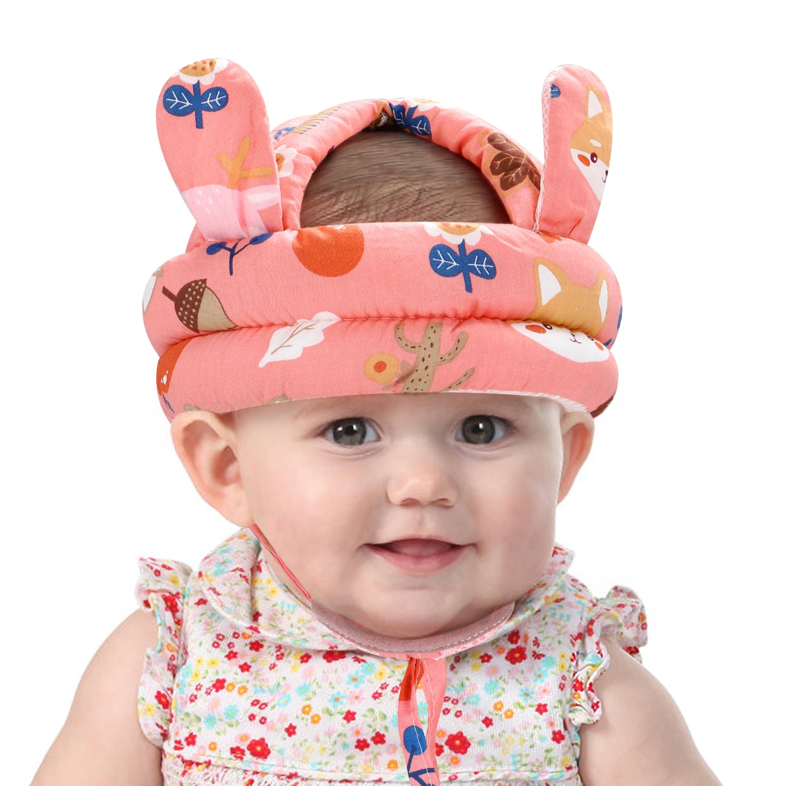 Accmor baby helmet with jaw guard protecting the chin during play