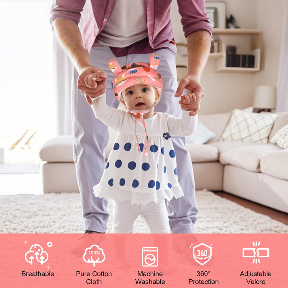 Accmor baby protective helmet suitable for ages 6-24 months during walking