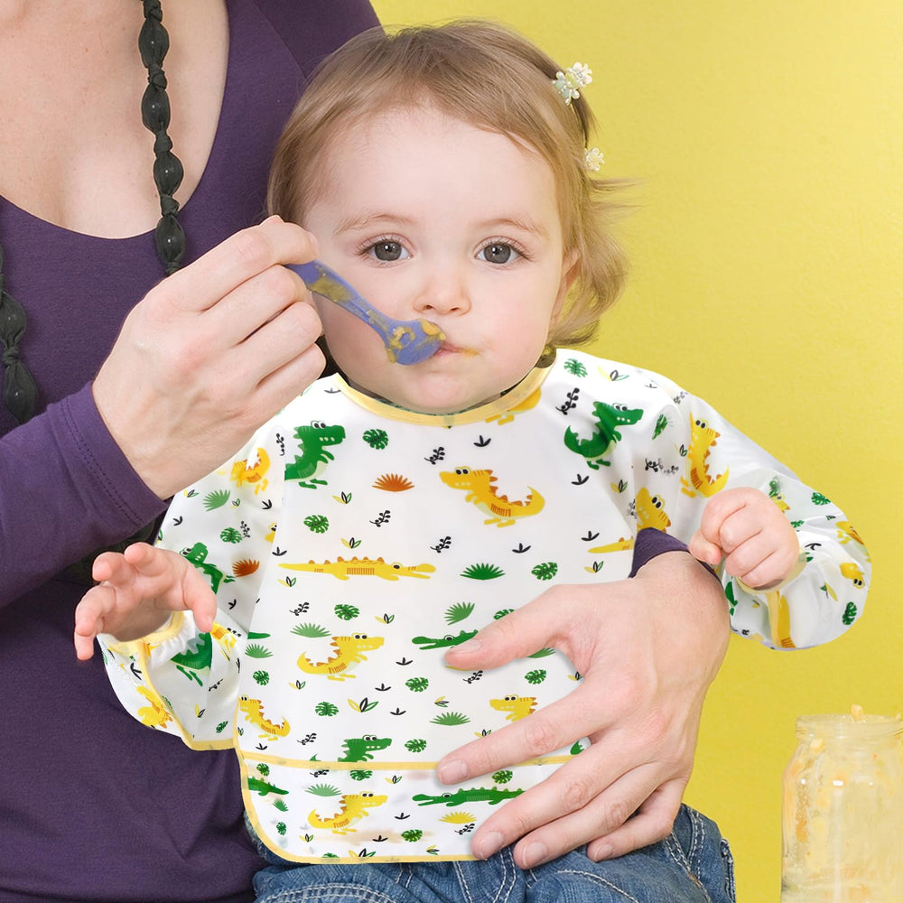 Accmor bib fits 6-36 months for versatile family use.