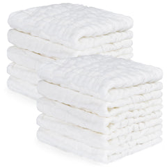 Accmor baby washcloths: soft cotton for gentle bath time.