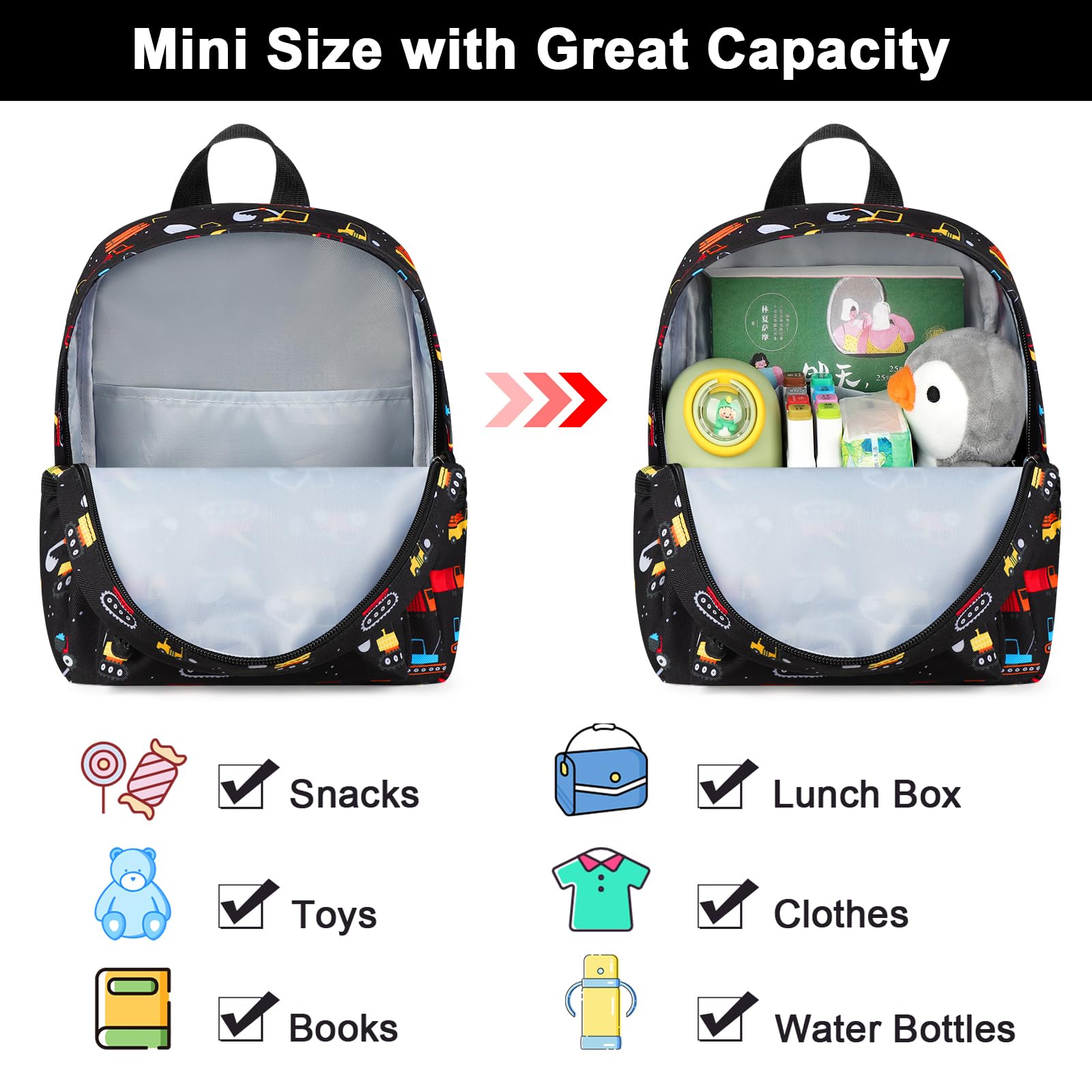 Accmor ergonomic shoulder strap for comfortable wear on kids.