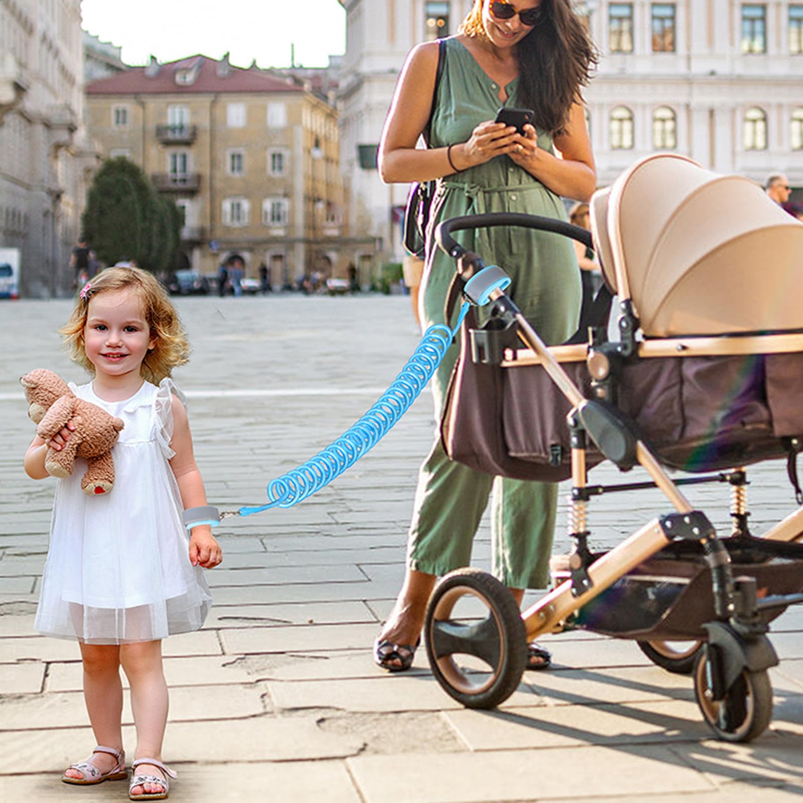 Accmor blue butterfly design brings a playful vibe to outdoor outings.