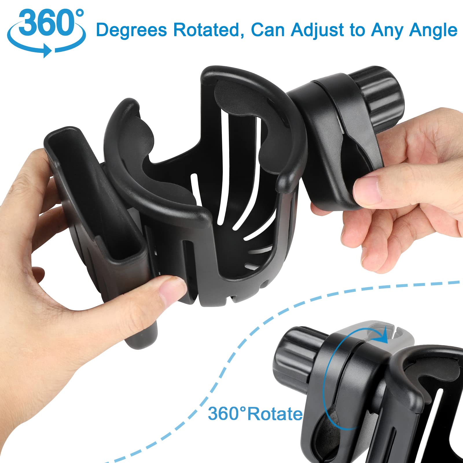 Accmor bottle holder liner provides grip for various cup sizes.