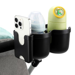 Accmor bottle holder with flexible silicone petals keeps drinks stable on rough surfaces.